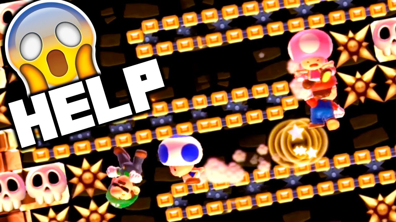 LA TORRE MAGICA de la MUERTE - SUPER EXPERTO COOPERATIVO | Super Mario Maker 2 Multijugador
