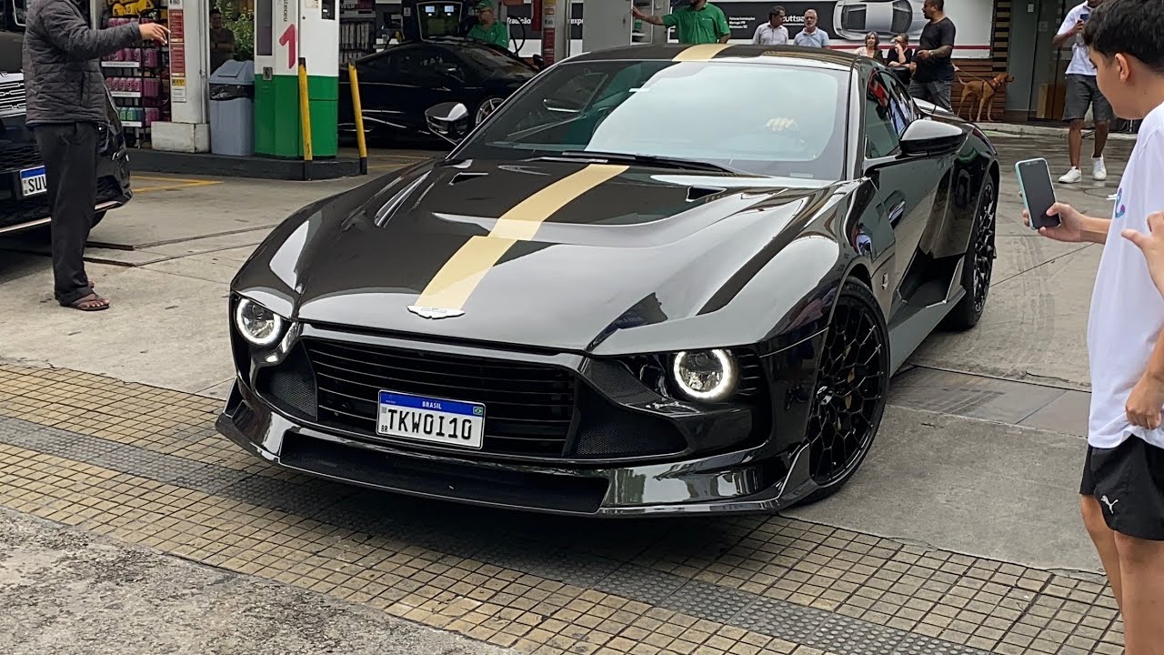 ÚNICO ASTON MARTIN VALOUR DA AMÉRICA LATINA RODANDO EM SÃO PAULO #shorts