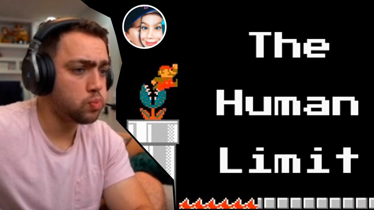 Mizkif reacts: Super Mario Bros: The Human Limit