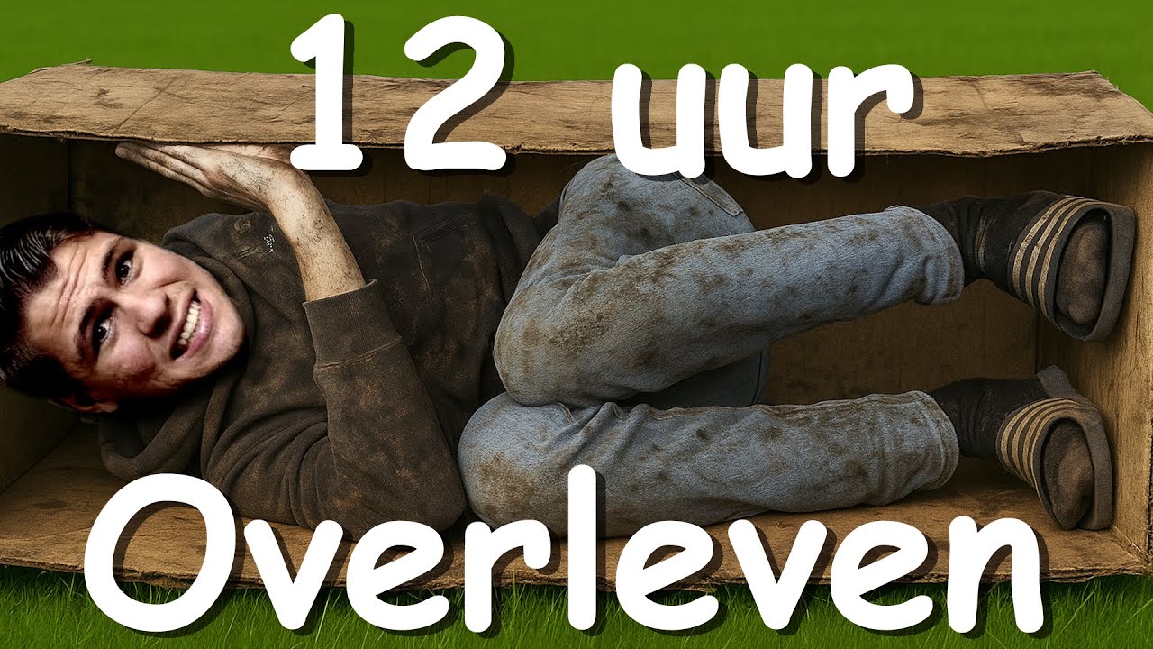 12 uur OVERLEVEN in een DOOS