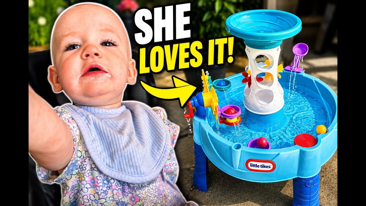 Little Tikes Splash & Whirl Water Table Unboxing & Assembly Guide
