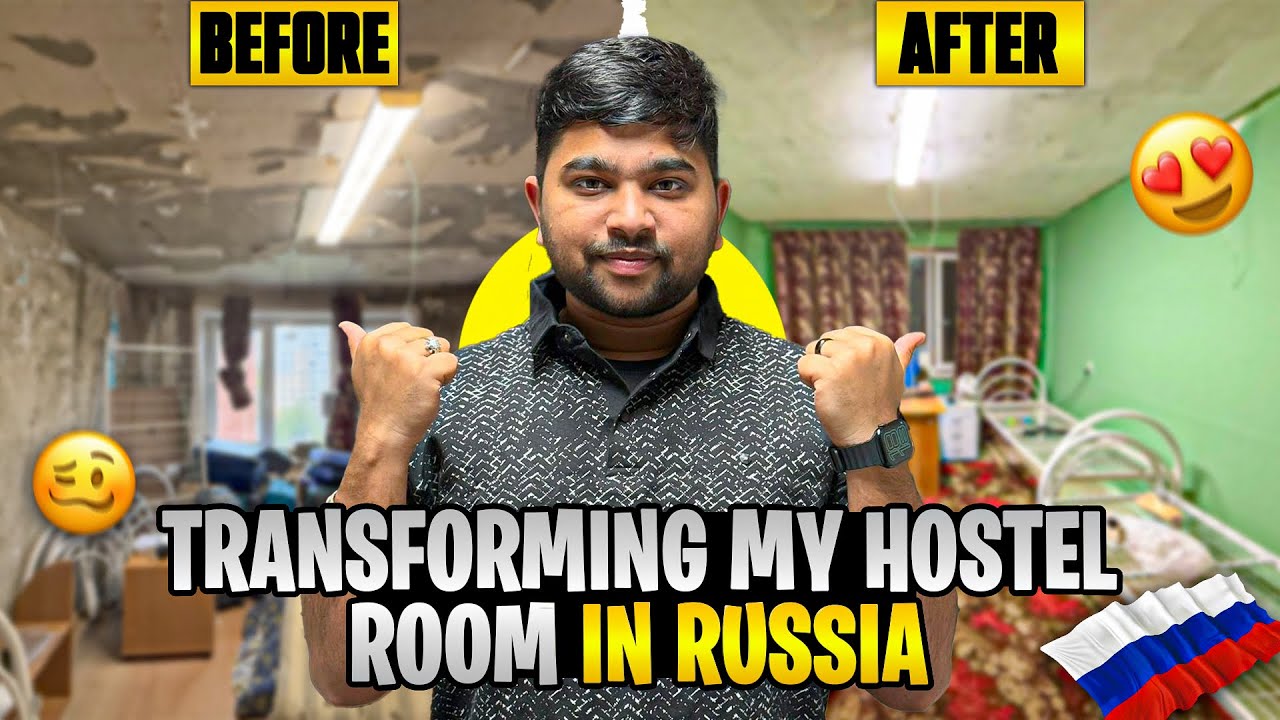 Transforming my room in Russia/Medical students in Russia/MBBS in Russia / mbbs abroad