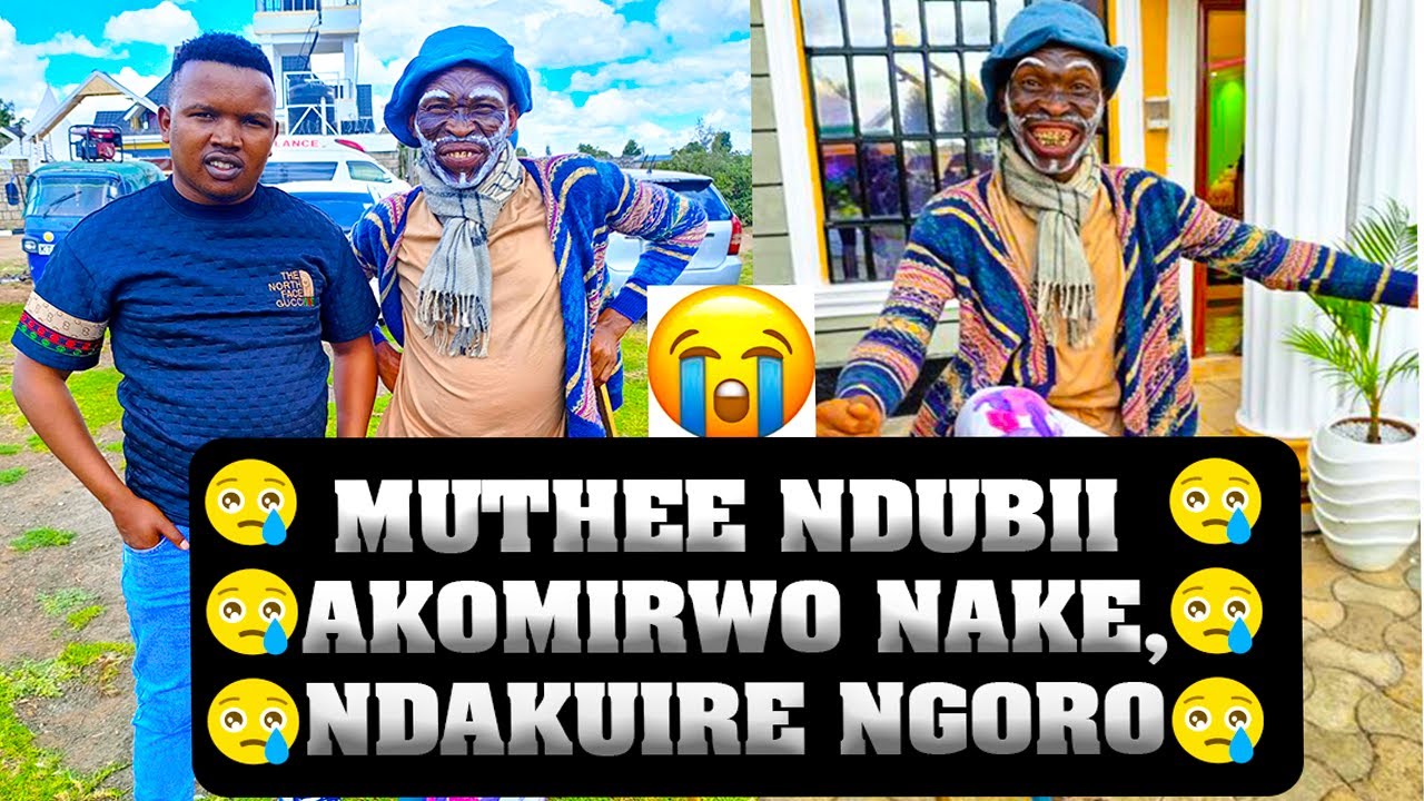 Comedian ndûbii aigiriirwo nianyita mwana wake Nii mûtumia wake😭😭😭😭