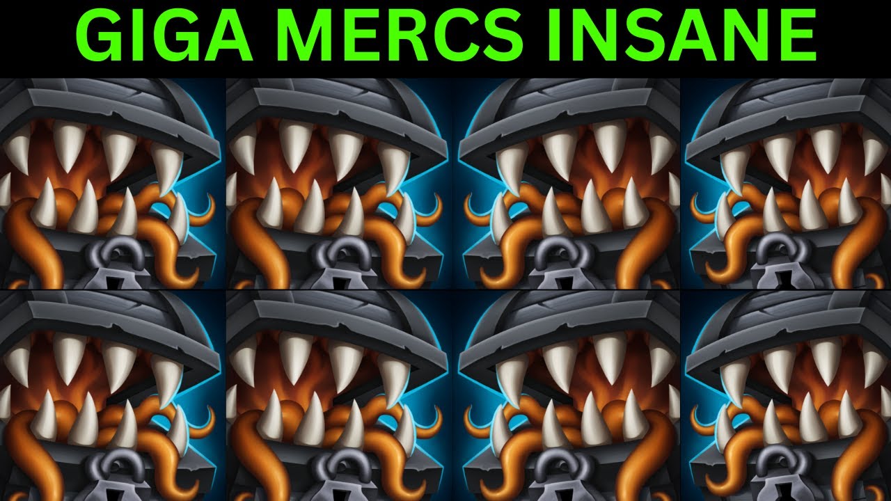 GIGA MERCS Mode Has Biggest Sends of All Time : Legion TD 2 Classic 4v4 MegaCastle