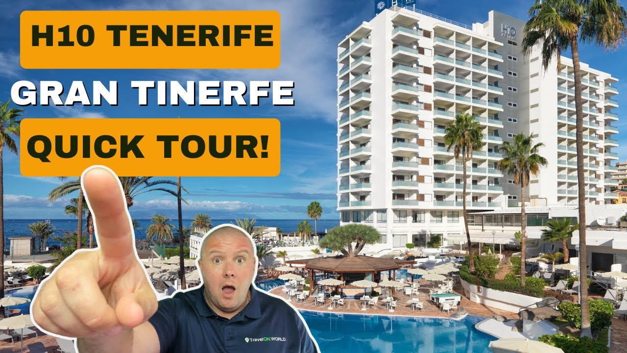 🎥 Inside One of Tenerife’s BEST Beachfront Hotels?! | Sneaky Peek at H10 Gran Tinerfe!