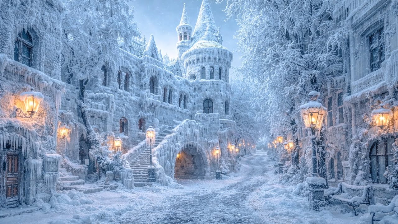 BUDAPEST IS FROZEN - 4K WALKING TOUR