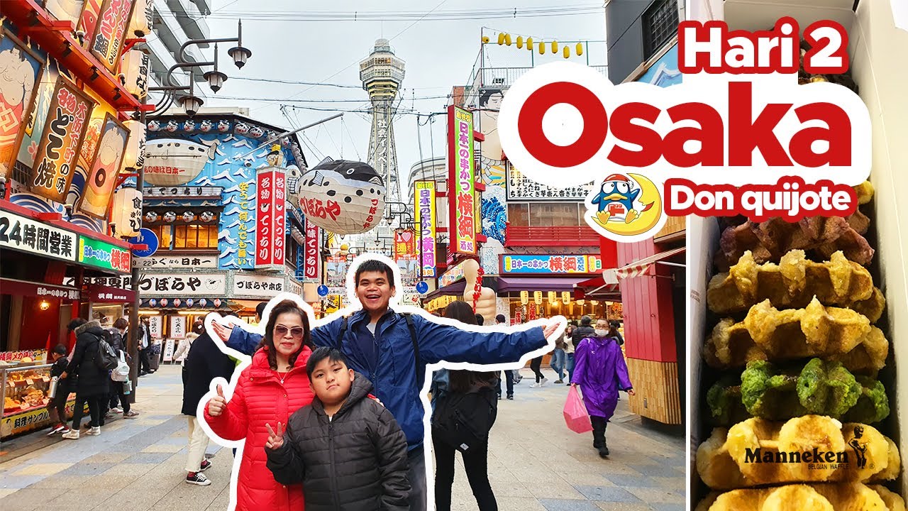 OSAKA, SORGA MAKANAN ENAK - Vlog Winter Jepang hari ke 2/ Awi Willyanto