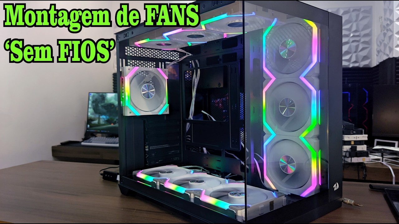 Instalando FANS magnéticas 