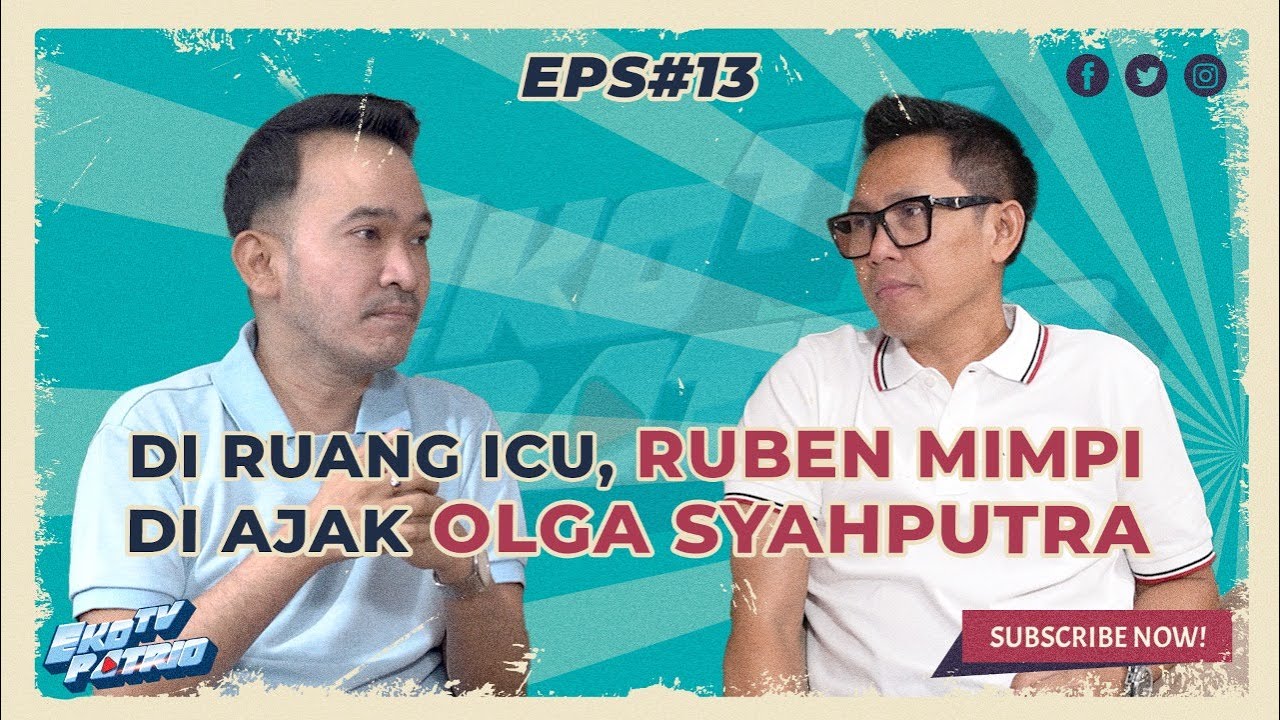 DIRUANG ICU RUBEN MIMPI DI AJAK OLGA  SAPUTRA !!!