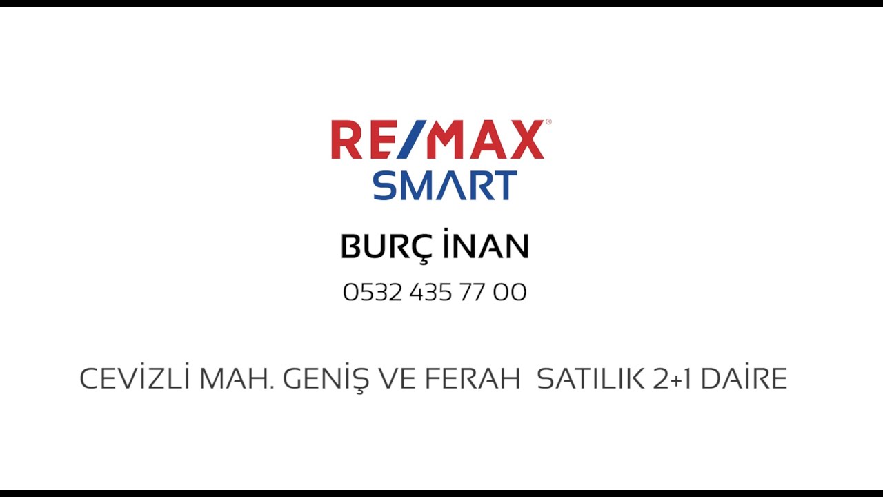 Cevizli Mah. 2+1 100 m2 Satılık Ferah Daire