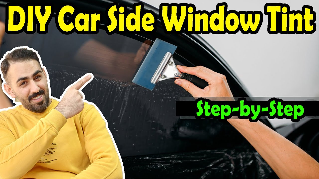 Car Window Tinting DIY | Do It Yourself at Home for Beginners
