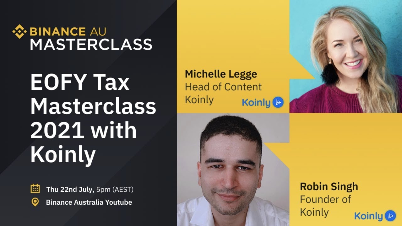Binance Australia’s EOFY Tax Masterclass with Koinly