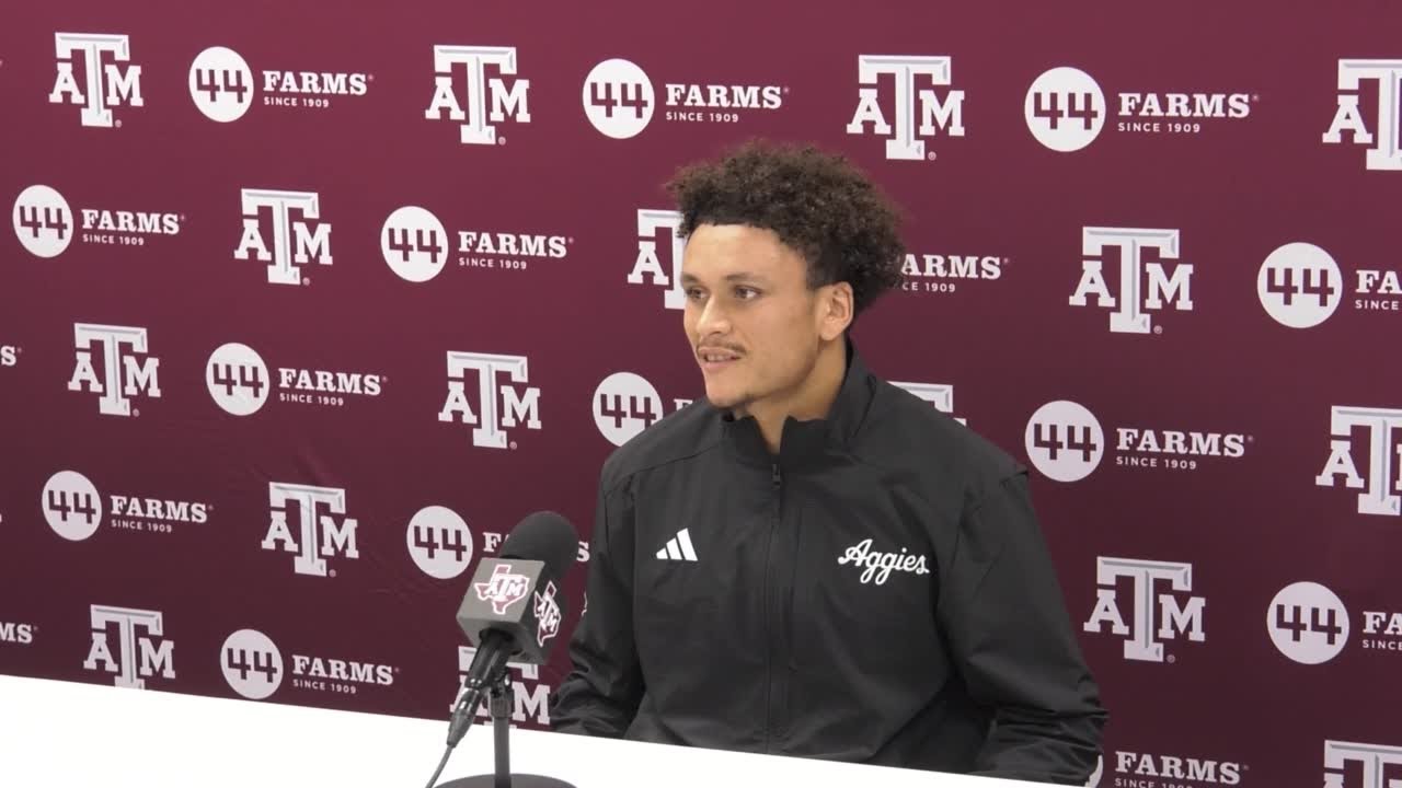 Marcus Ratcliffe discusses Texas A&M's win at Arkansas