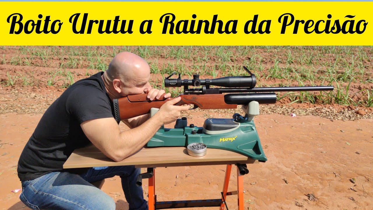 CARABINA BOITO URUTU LX931 5.5 PCP TIROS A LONGA DISTANCIA  50m 70m  90m