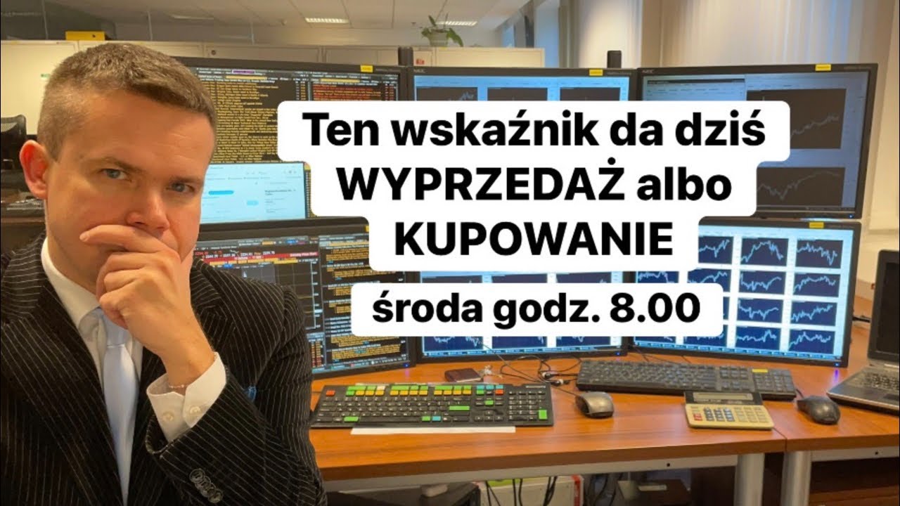 ⚠️ Wyprzedaż czy kupno co dziś da nam najważniejszy wskaźnik?⚠️