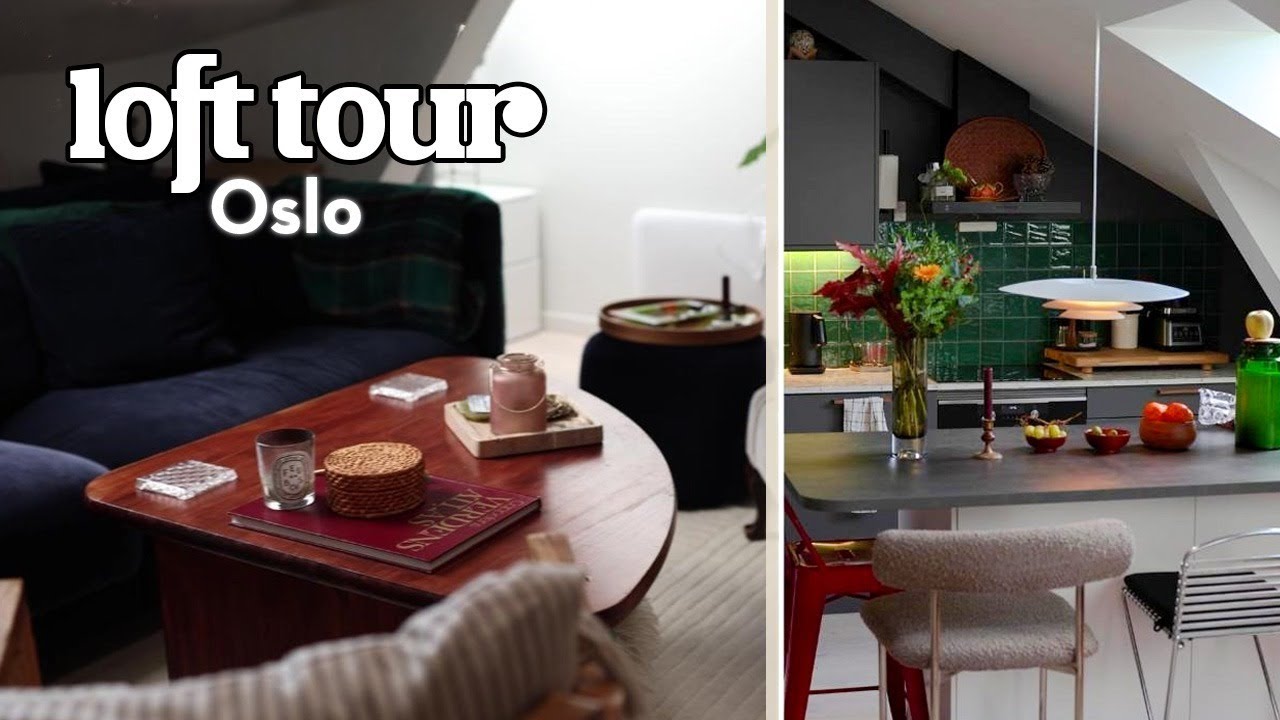Home tour  | Inside my cosy Central Oslo loft apartment