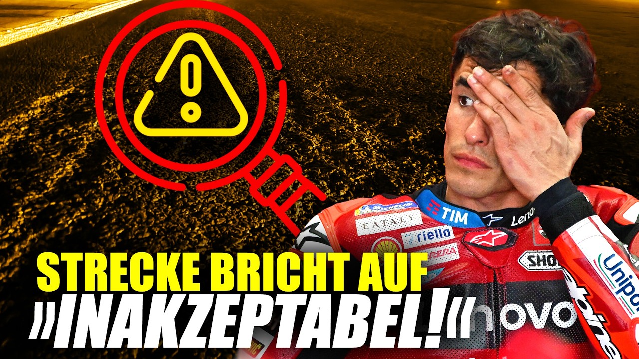 Brasilien-GP: Asphaltbrocken treffen MotoGP-Fahrer &ndash; &bdquo;inakzeptabel&ldquo;