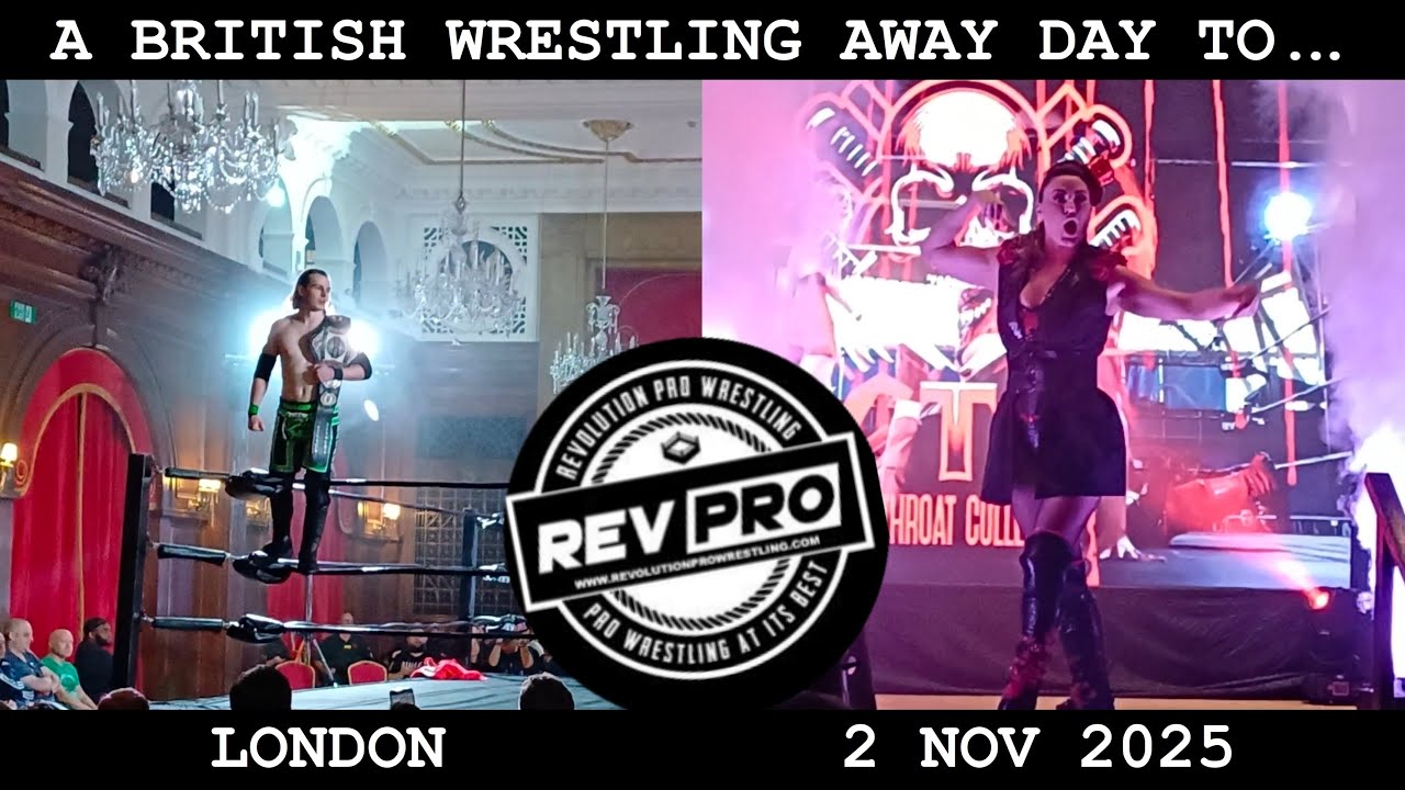 RevPro Wrestling Live at Porchester Hall, London | 2 November 2025 | A British Wrestling Away Day