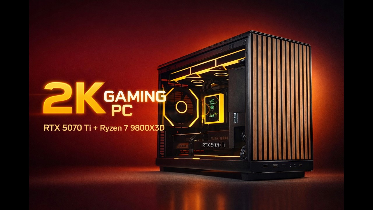 ДЕРЕВЯННЫЙ ПК ПОД ЛЮБЫЕ ЗАДАЧИ RTX 5070Ti + R7 9800X3D + Lian   Li A3 Wood