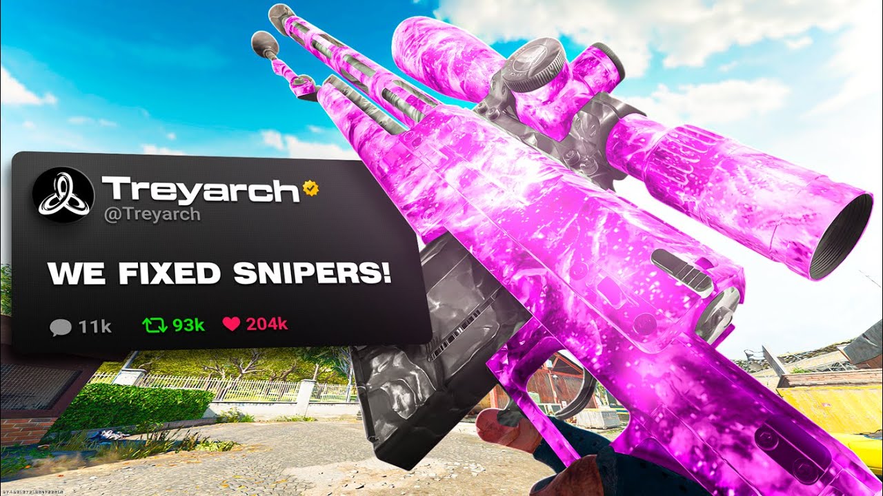 the NEW BUFFED SNIPERS feel AMAZING.. (Black Ops 6)