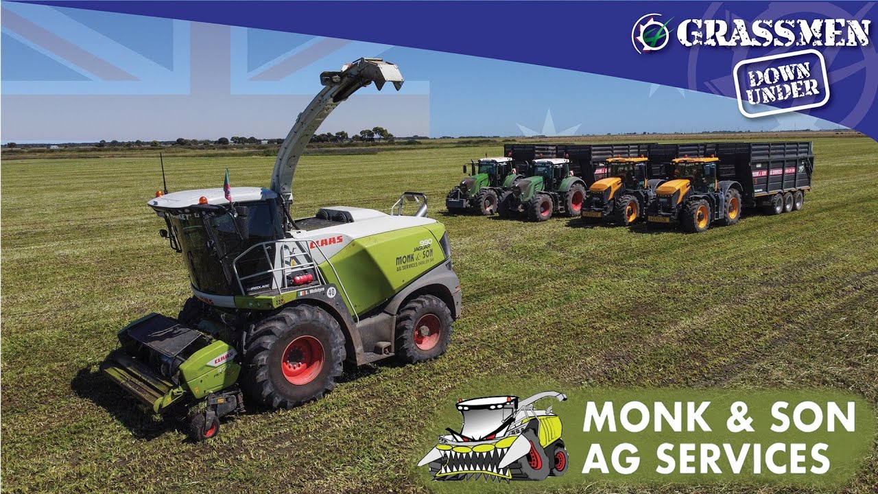 GRASSMEN DOWN UNDER || MONK & SON AG SERVICES 🇦🇺