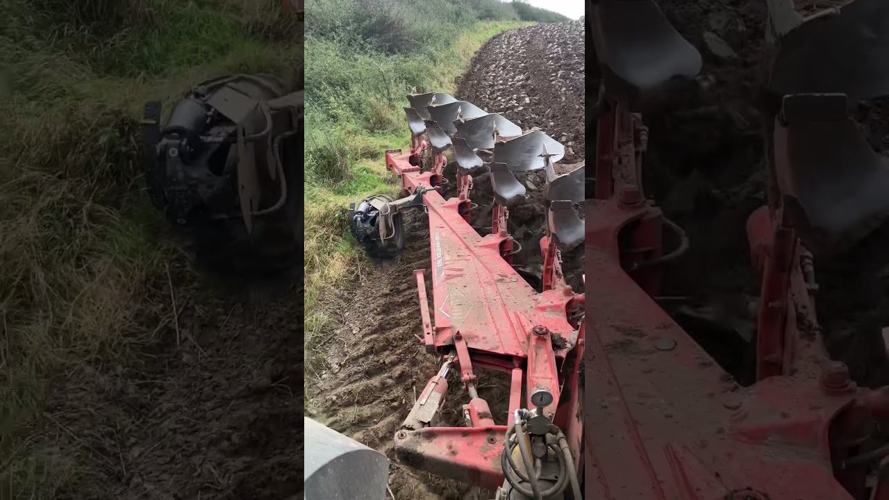 Plowing the Headland | Fendt 936 + Kuhn VariMaster