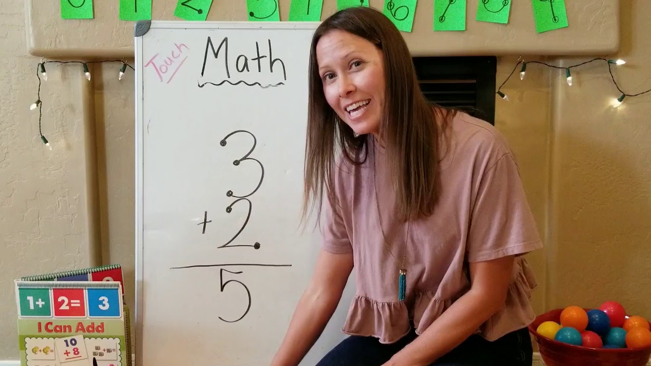 Math: addition with touch math