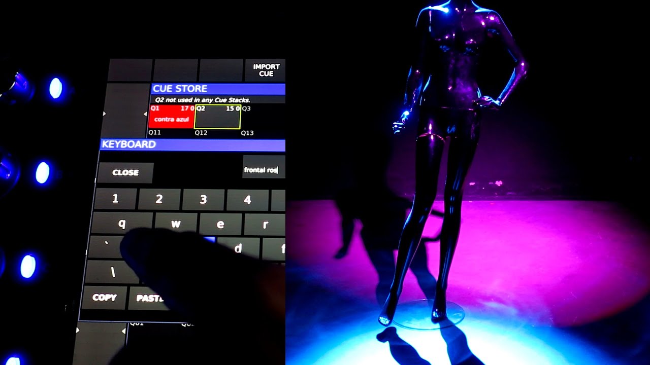 ILUMINACIÓN DE SHOWS EN VIVO - CHAMSYS MAGICQ - 11. CÓMO GRABAR Y ACTIVAR CUES - ALMACÉN CUE STORE