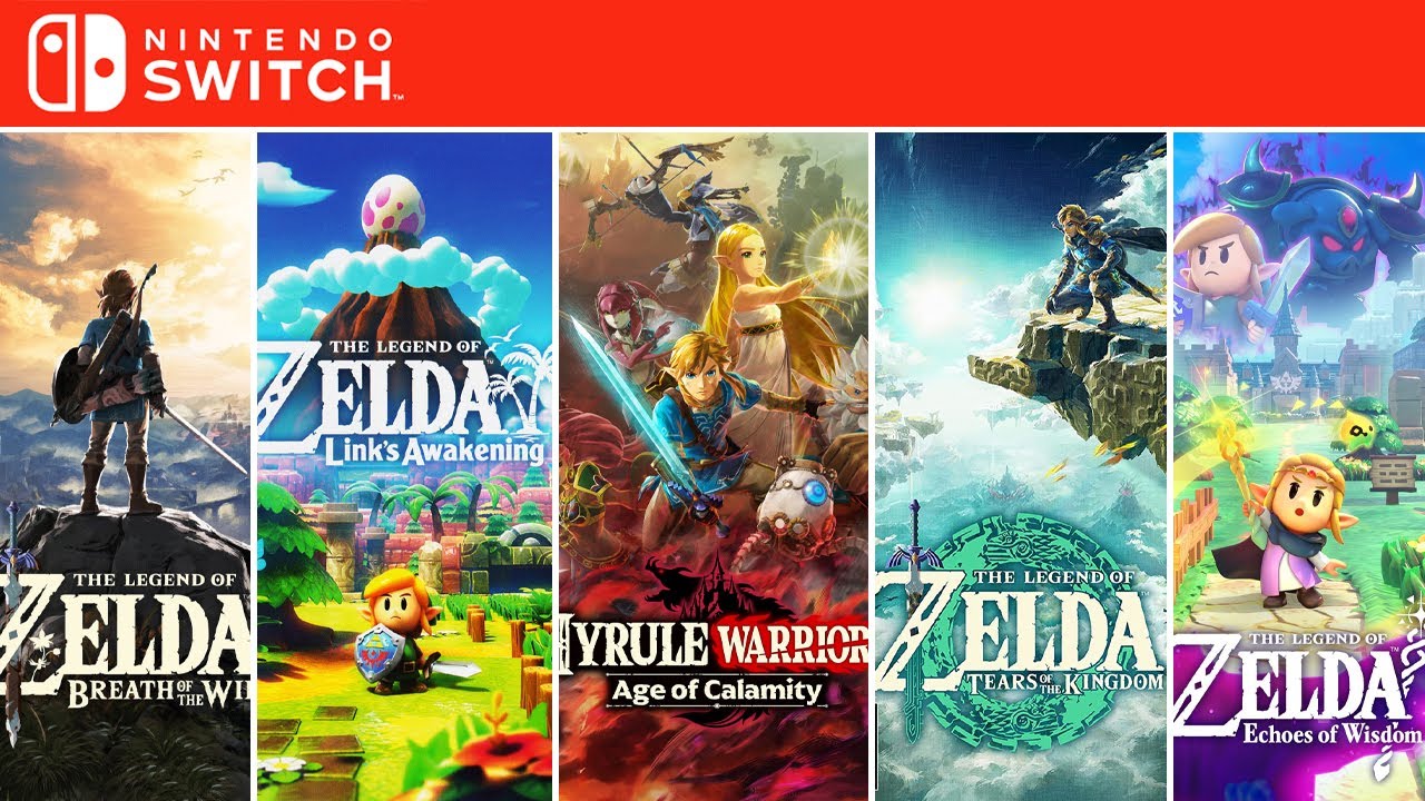 The Legend of Zelda Games for Nintendo Switch
