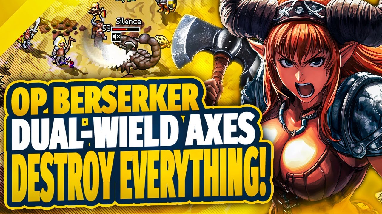 I Found the Most BROKEN Class—Berserker is UNFAIR! | Crawl Tactics