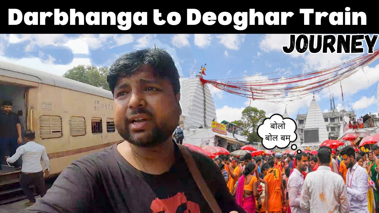 Darbhanga to Deoghar train Journey | Baba Dham Train Journey | Travel Alone India
