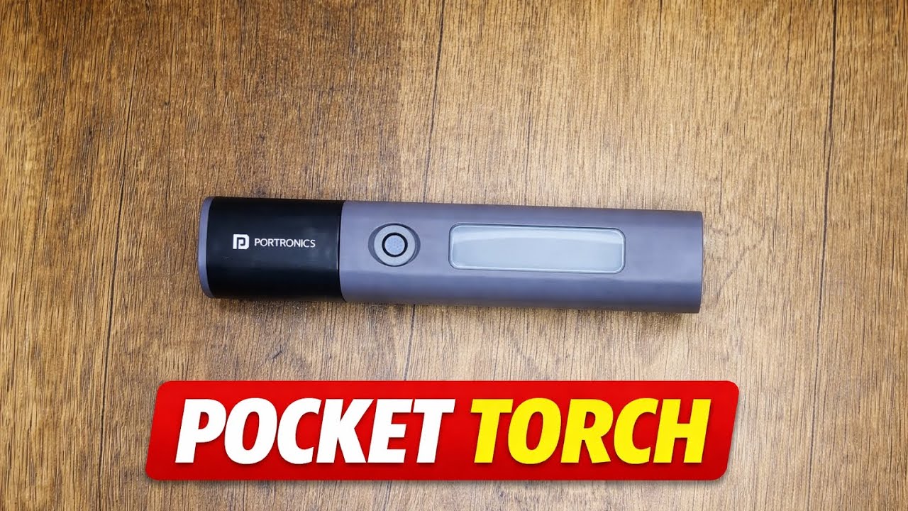 PORTRONICS TORCH | ECO GLOW 2 TACTICAL FLASHLIGHT | 