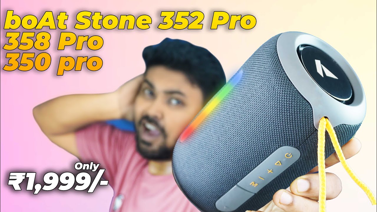boAt Stone 352 Pro | 14W Signature Sound | IPX5 Water Test