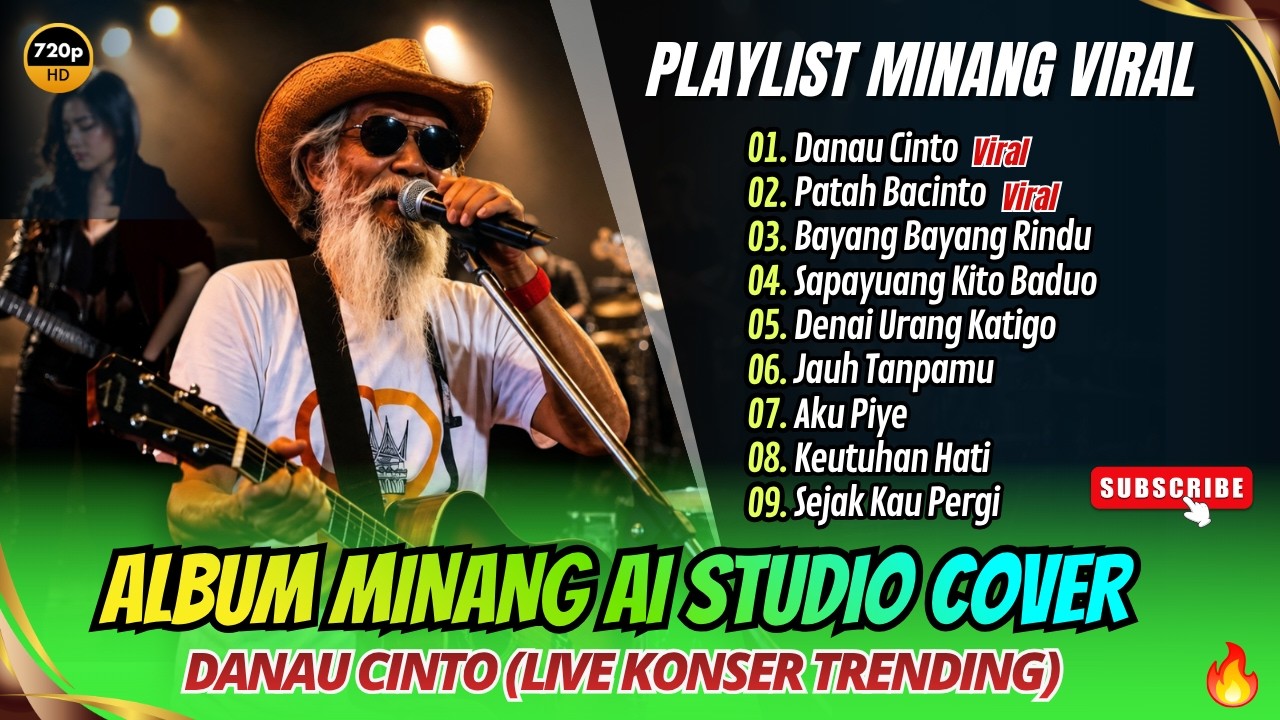 DANAU CINTO (Live Konser Minang AI) | PATAH BACINTO | BAYANG BAYANG RINDU || LAGU MINANG TRENDING