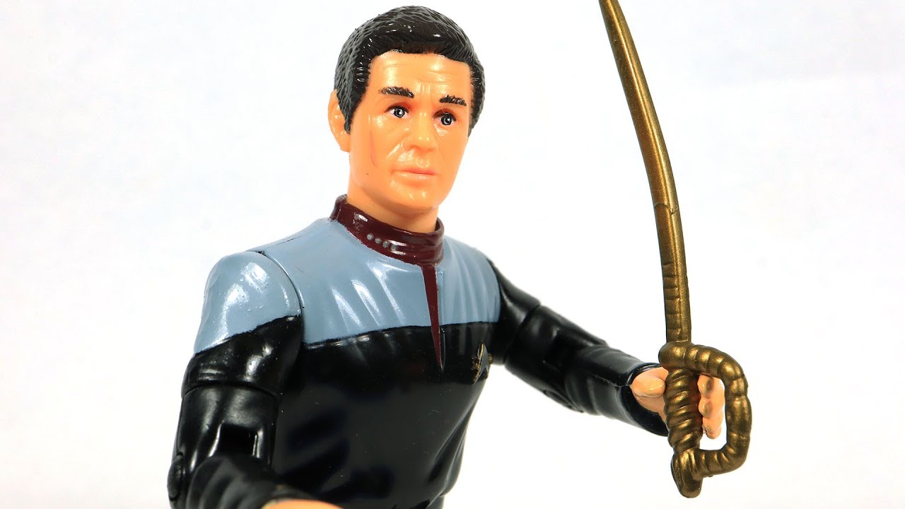 * CAPTAIN CALHOUN 1998* | Star Trek 4.5 inch Action Figure Review | Playmates
