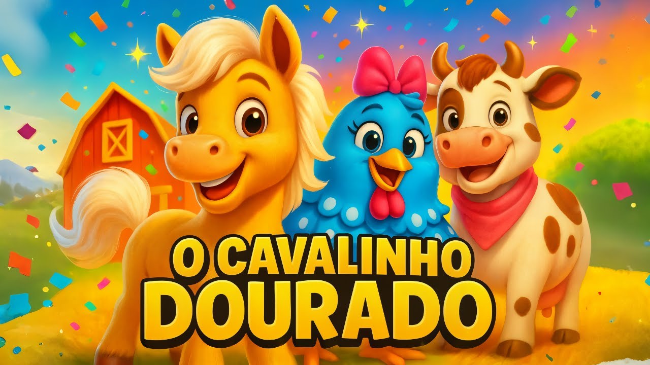 O Cavalinho Dourado – Música Infantil Divertida | Fazendinha Musical