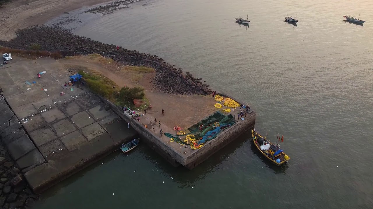 Old Mandwa Jetty, Alibaug | DJI MAVIC MINI Drone Shot