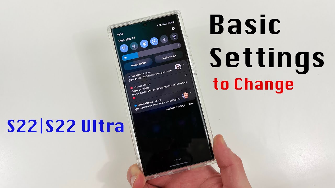 10 Settings to Change NOW on the S22 or S22 Ultra!