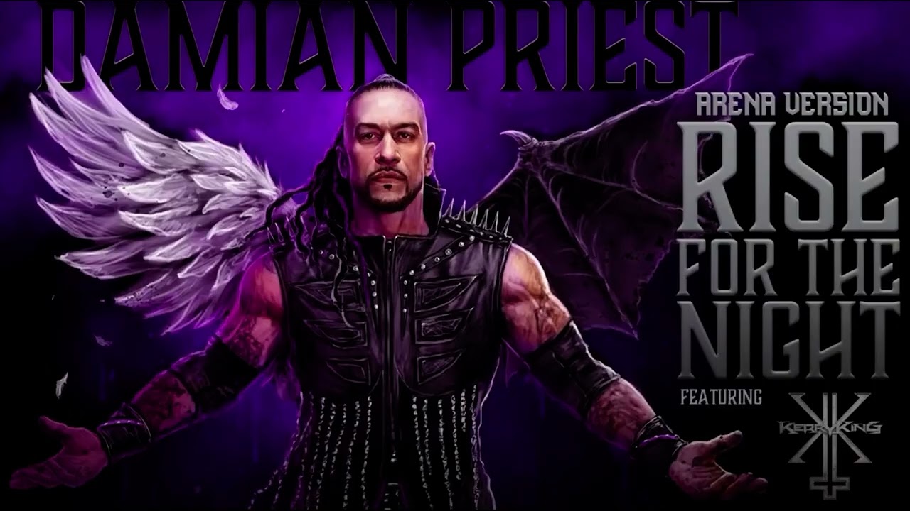 Damian Priest Theme Song - Rise For The Night (Feat. Kerry King) Karaoke 