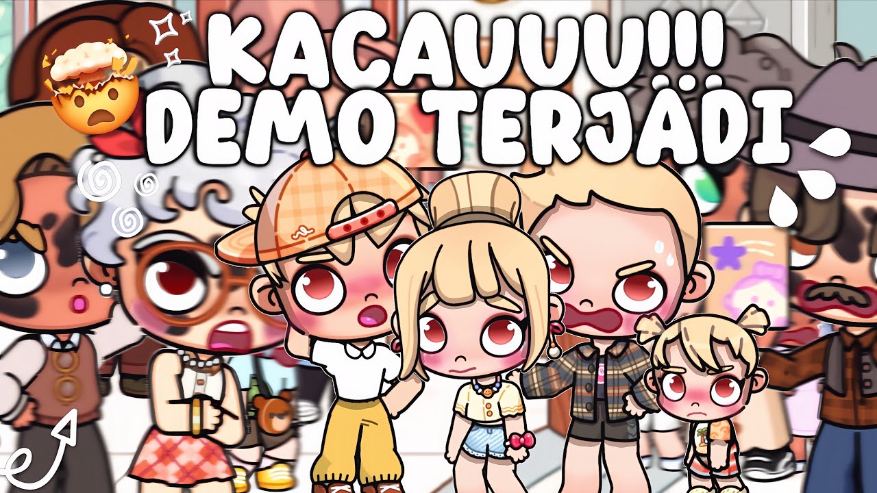 KEKACAUAN DI KOTA AVATAR WORLD |DEMO BESAR BESARAN| DRAMA AVATAR WORLD