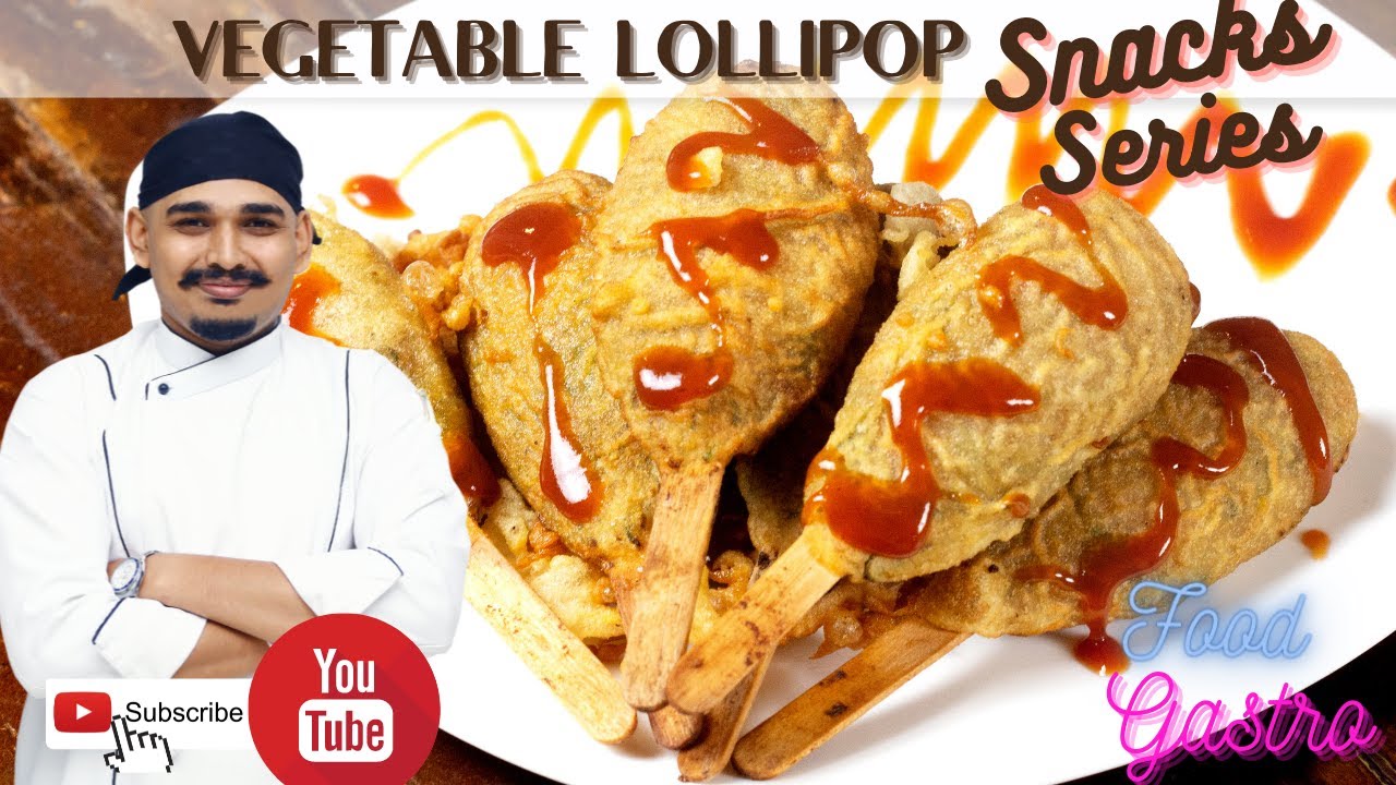A Vegetable Lollipop | Kids  snacks | vegetable snacks | Vegetable lollipop | Snacks series EP 1