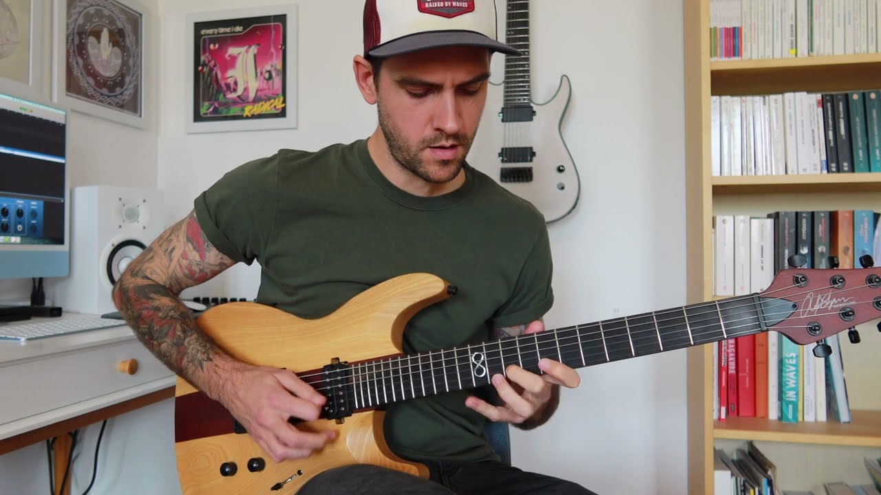 CHILDREN OF BODOM - BED OF RAZORS - GUITAR COVER (4K)