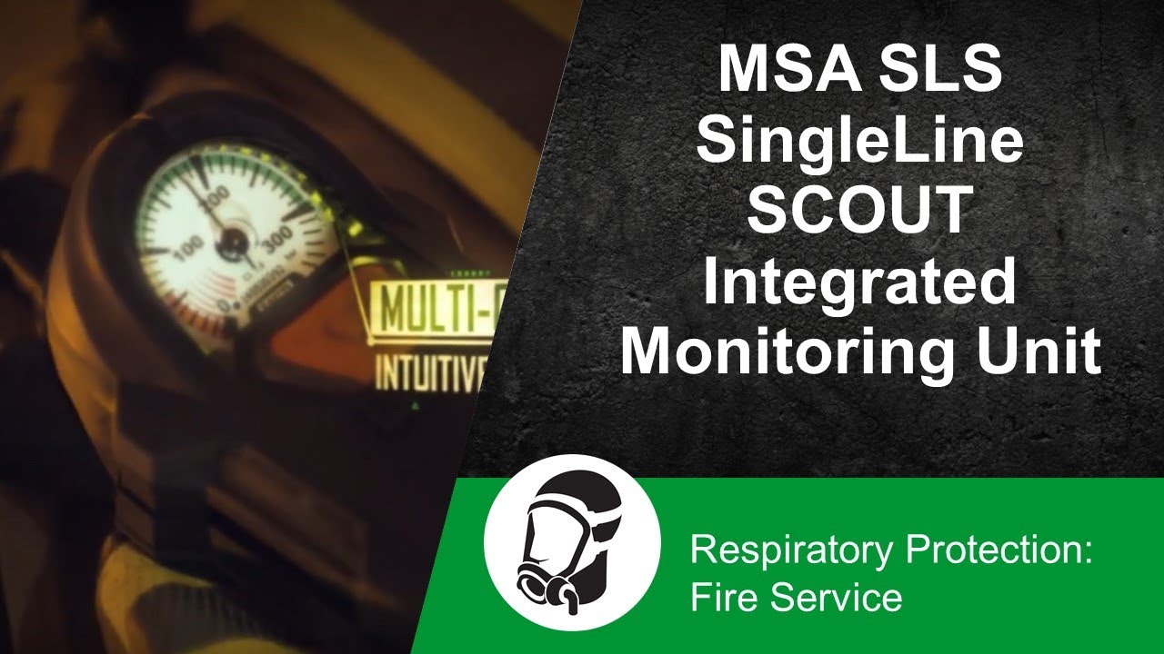 MSA Equipo de seguimiento integrado SLS SingleLine SCOUT
