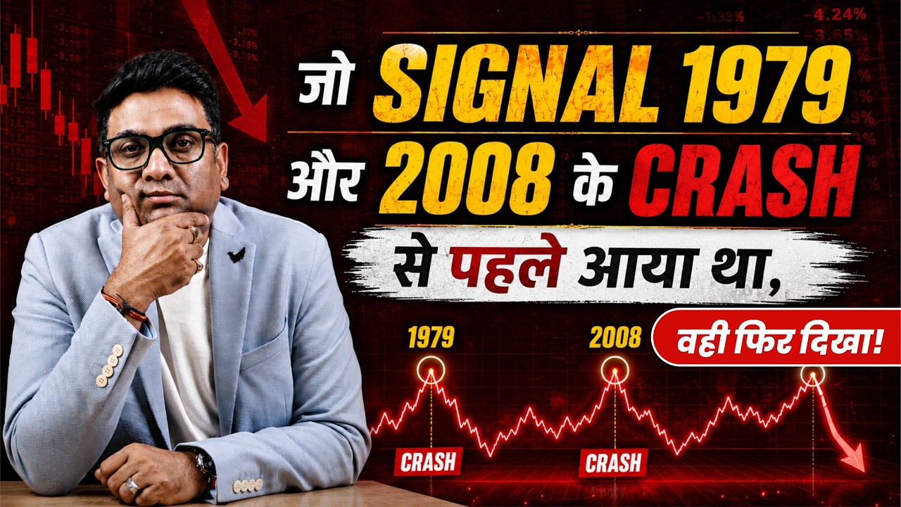 Jo Signal 1979 Aur 2008 Ke Crash Se Pehle Aaya Tha, Wahi Phir Dikha! | Stock Market crash Explained