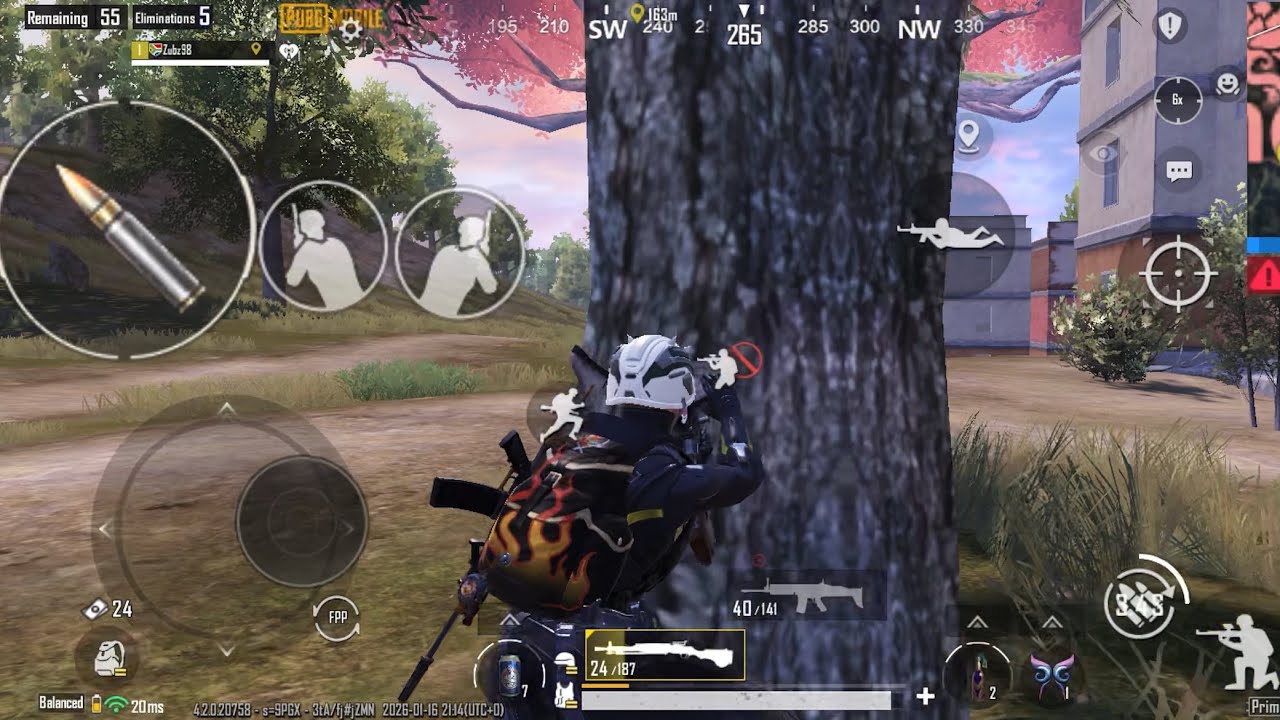 Quick gameplay pubg mobile on iPhone 13