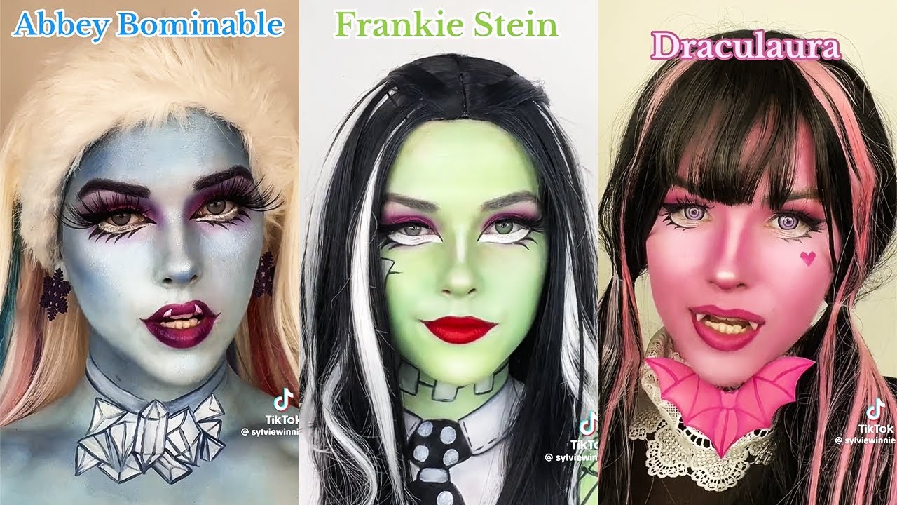 Monster High Makeup | Transformation TikTok Compilation