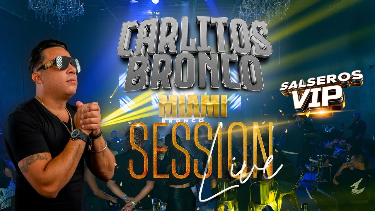 Salseros VIP Live Session  Cap 1 /DJ CARLITOS BRONCO INTIMO EN MIAMI /SALSA BAUL@carlitosbronco6649