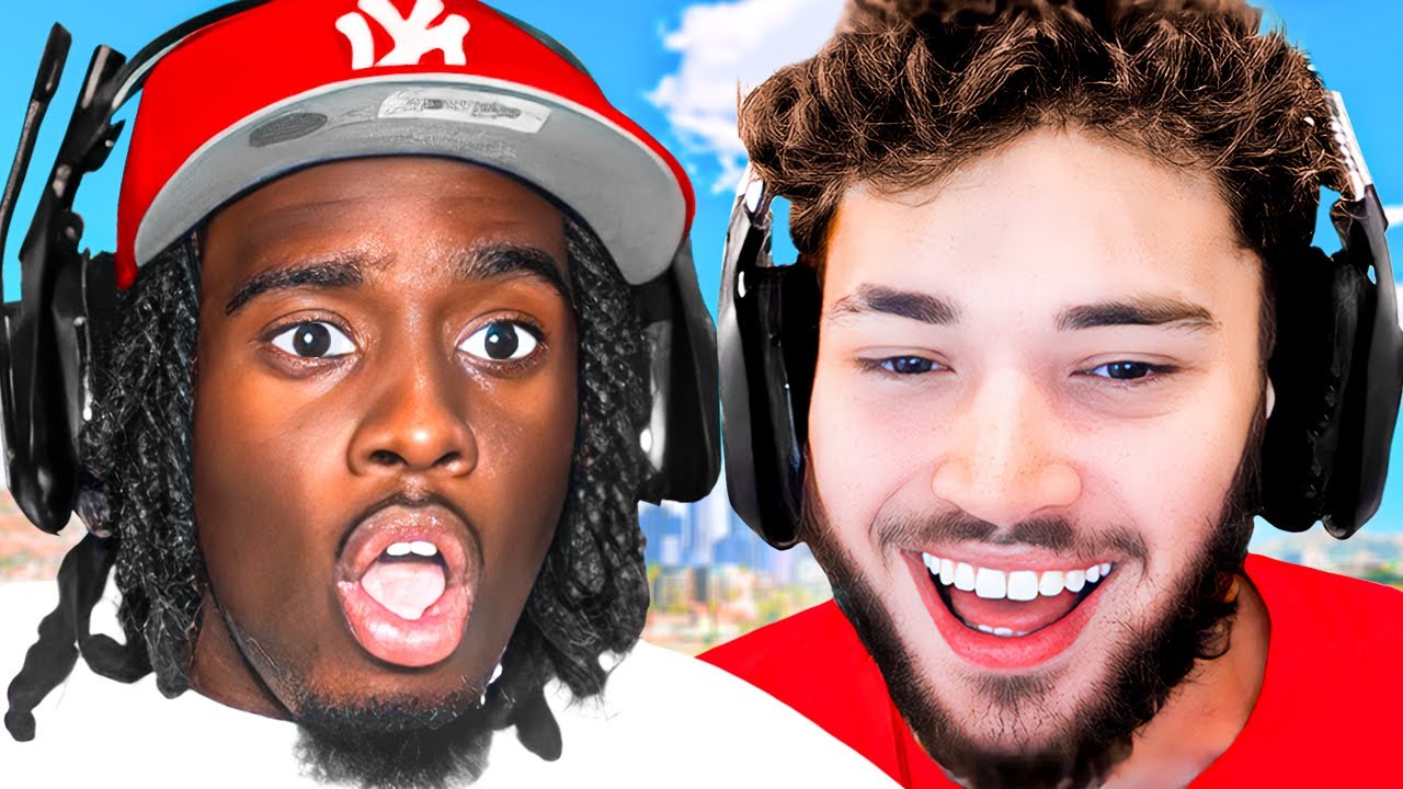 Adin Ross Plays GTA RP with Kai Cenat.. 🤣
