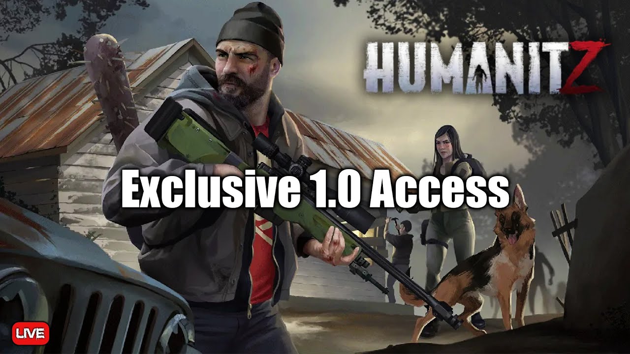 HumanitZ Exclusive 1.0 Access Day 2 - Live Stream