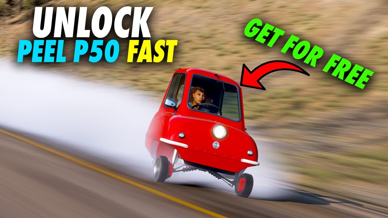 How to get the PEEL P50 in Forza Horizon 5 FAST - Unlock NEW INSANELY RARE CAR!